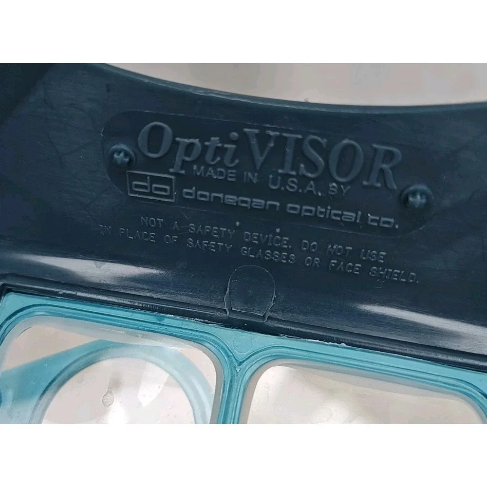 Donegan Optical Co OPTI-visor Optivisor Magnification Wearable Tool Made In USA
